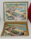 Vintage Small Wooden Railway Jigsaw Puzzle “Seaside Traffic”, G. J Hayter, EXiFB