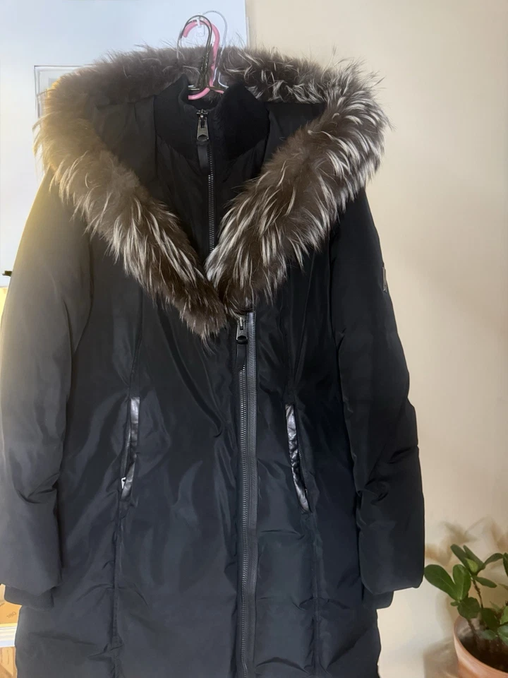 Mackage Adali Silver Fox Fur Size XL - Image 2 of 2