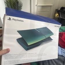 Sony Playstation PS5 Slim Console Covers Faceplates in green