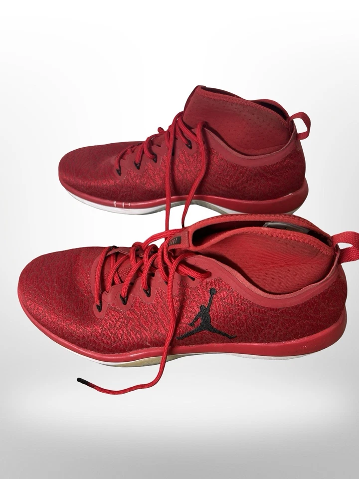 Кроссовки баскетбольные мужские Nike Air Jordan Trainer 1 845402-605 красные размер 14 - Изображение 3 из 4