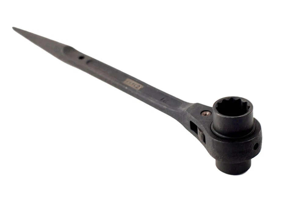 4pc Professional Scaffold Double Socket Podger Ratchet Wrench Set:17x19-23x26mm - Image 2 of 4