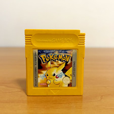 POKÉMON GIALLO GAME BOY GBC ORIGINALE ITALIANO - ADESIVO ACCETTABILE
