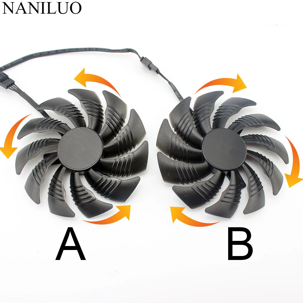 Cooler Fan For Gigabyte GeForce GTX 1060 1070 RX 480 570 470 HQ