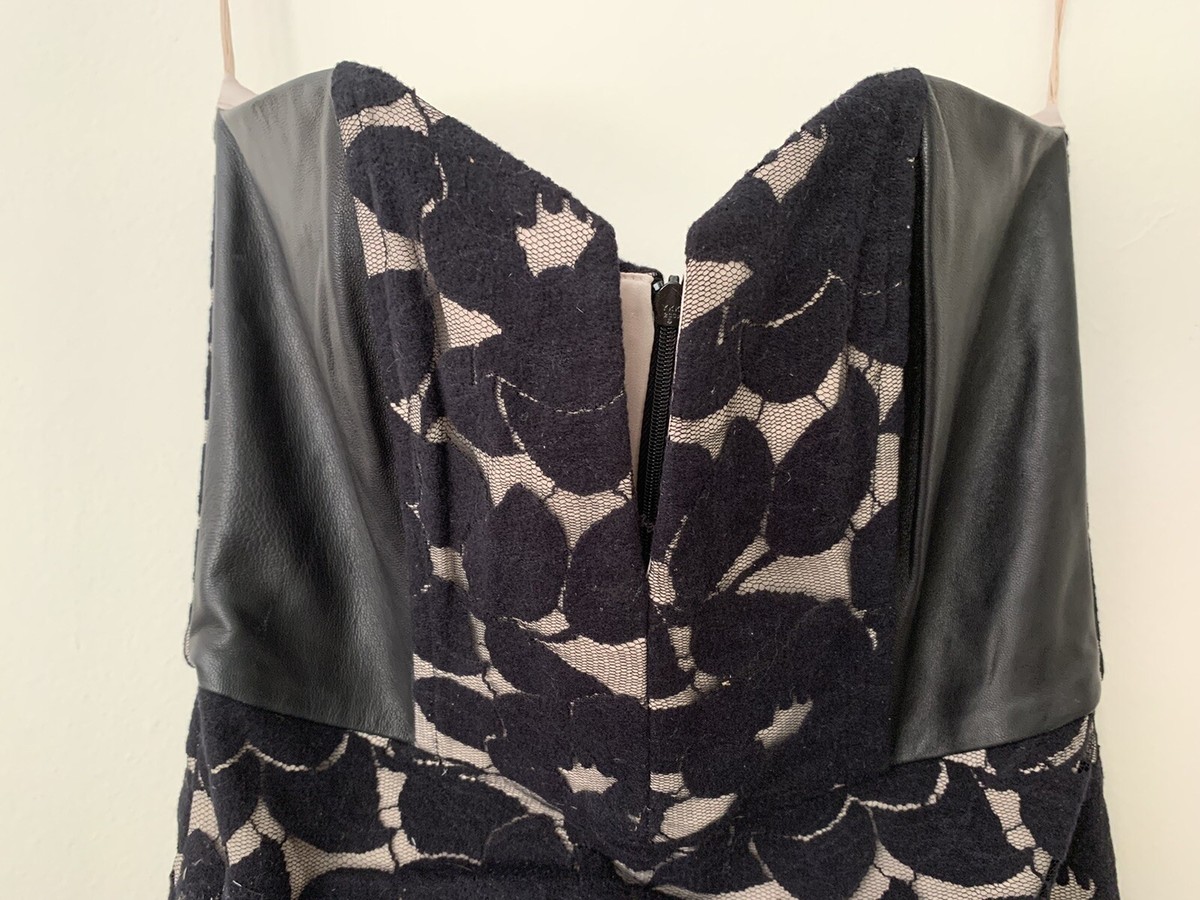 MASON Lace Leather Dress NWT Size 0 $429 Michelle Mason | eBay MASON Lace Leather Dress NWT Size 0 $429 Michelle Mason | eBay