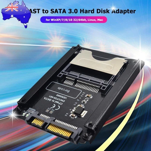 CFAST to SATA 3.0 Hard Disk Adapter Card SATA 22 Pin HDD Case CFAST Card Reader