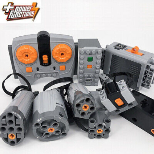 🔥Lego Technic Power Functions Części Silnik Zdalny odbiornik Skrzynka na baterie Magazyn🔥 - Zdjęcie 1 z 38