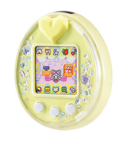 Tamagotchi Ps YELLOW full english original bandai japan Virtual PET NEW