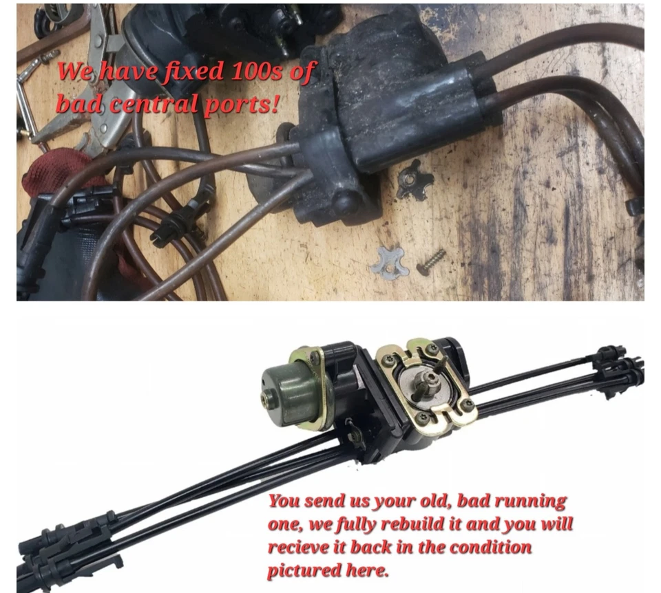 Central Port Injector 原始设备制造商 SPIDER INJECTION ASSEMBLY 1992 - 1995 GMC 雪佛兰 4.3L — 第 4/4 张图片