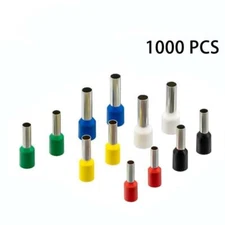 1000Pcs Wire Connector Electrical Crimp Terminator Ferrules Terminal Block Cord