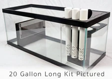 REFUGIUM KIT - 29 Gallon 4 Chamber ezBuild Ultimate Adjustable Sump Kit