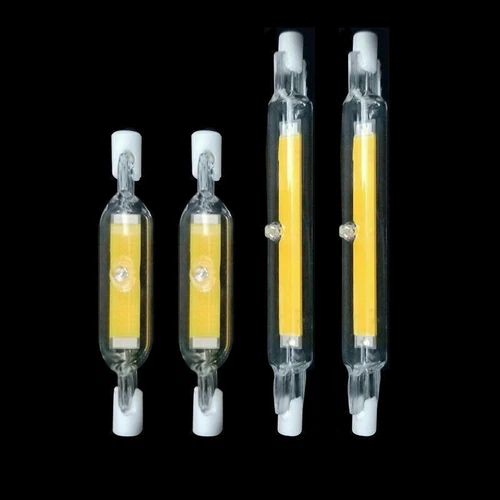 LED R7S 118mm 78mm 12W/6W Regulable COB Reemplazar Halógeno 220V Tubo de Vidrio Bombilla - Imagen 5 de 25