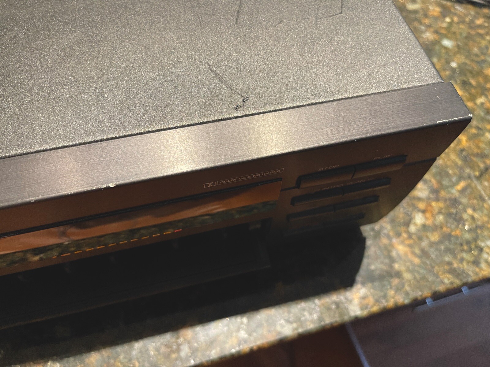 Yamaha KX580 Stereo Cassette Deck Works but READ LOUD SQUEAL eBay