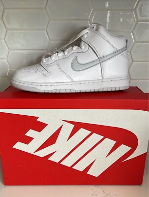 Size 9.5 - Nike Dunk SP High Pure Platinum | eBay
