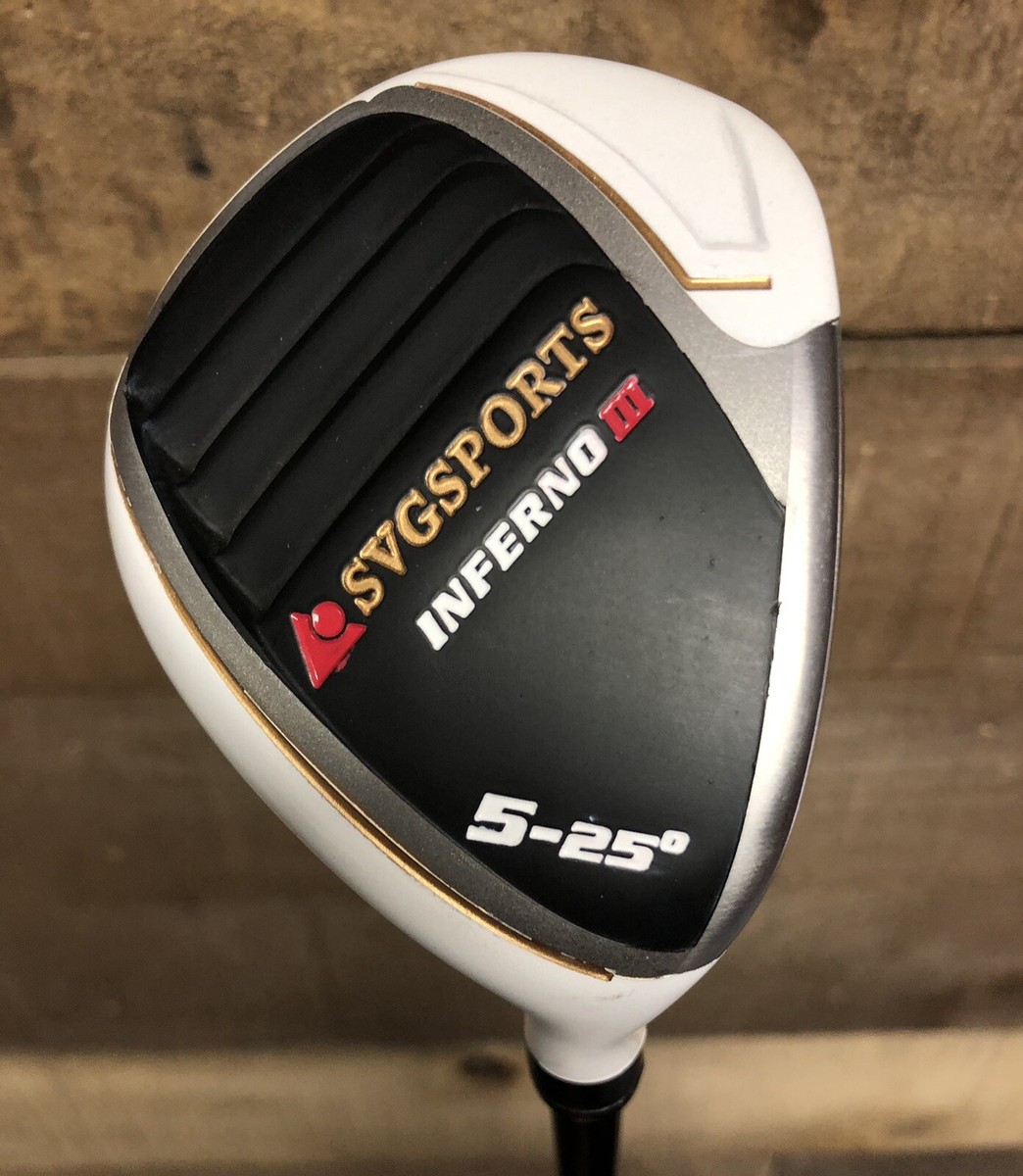 DEMO RH Mens SVG Sports Inferno III #5 25° Hybrid Golf Club Stiff
