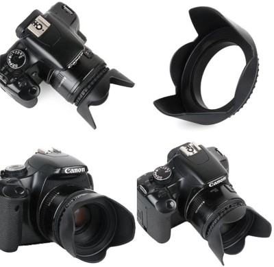 Pro Hard Lens Hood with Collar Clamp For Nikon D5000 D3000