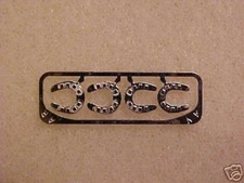 STABLEMATE 1:32 Scale MODEL HORSE SHOES Etched Sheet (1 Set-of-4 Shoes on Sheet)