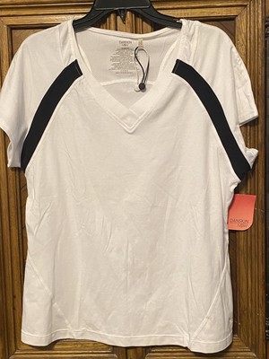 NEW DANSKIN SHIRT or Top Women Size XXL or 20  *Bonus Hair Ties
