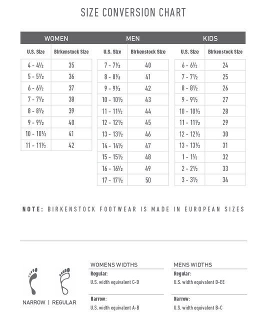 size 41 women's birkenstocks