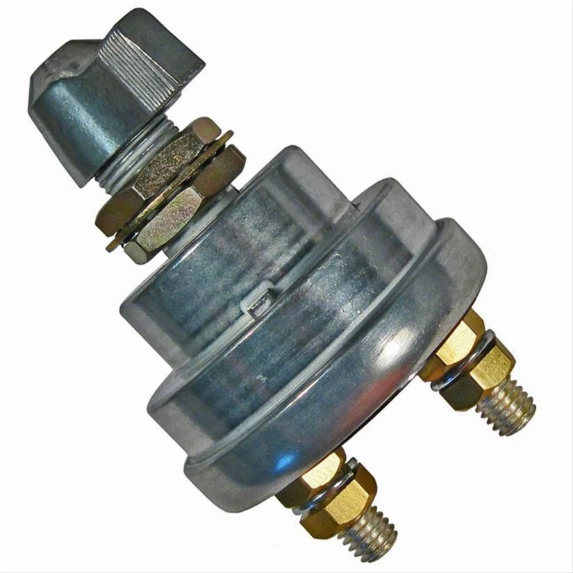 Racing Master Battery Quick Disconnect Cut/Shut Off Safety Switch w/Off On Decal - Image 2 of 3