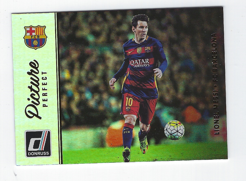 Carte Panini Lionel Messi - 2016 Donruss Soccer - FC Barcelone - Non Graduée