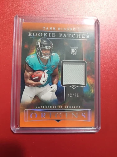 2023 Panini Origins Tank Bigsby #RP-TB OrangeRookie Patches Relic #42/75 Jaguars
