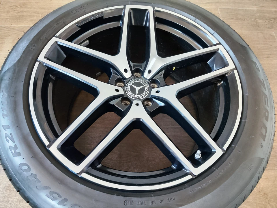 1 Sommerreifen 315/40R21 Mercedes W292 21" AMG Alufelge Sommerrad - Bild 2 von 3