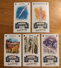 2010 Topps Allen and Ginter Mini World's Biggest singles you pick choice