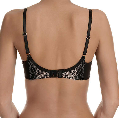 Sujetador Triumph Primrose Floral con tazas de estribo con ligero acolchado negro nuevo - Imagen 2 de 2