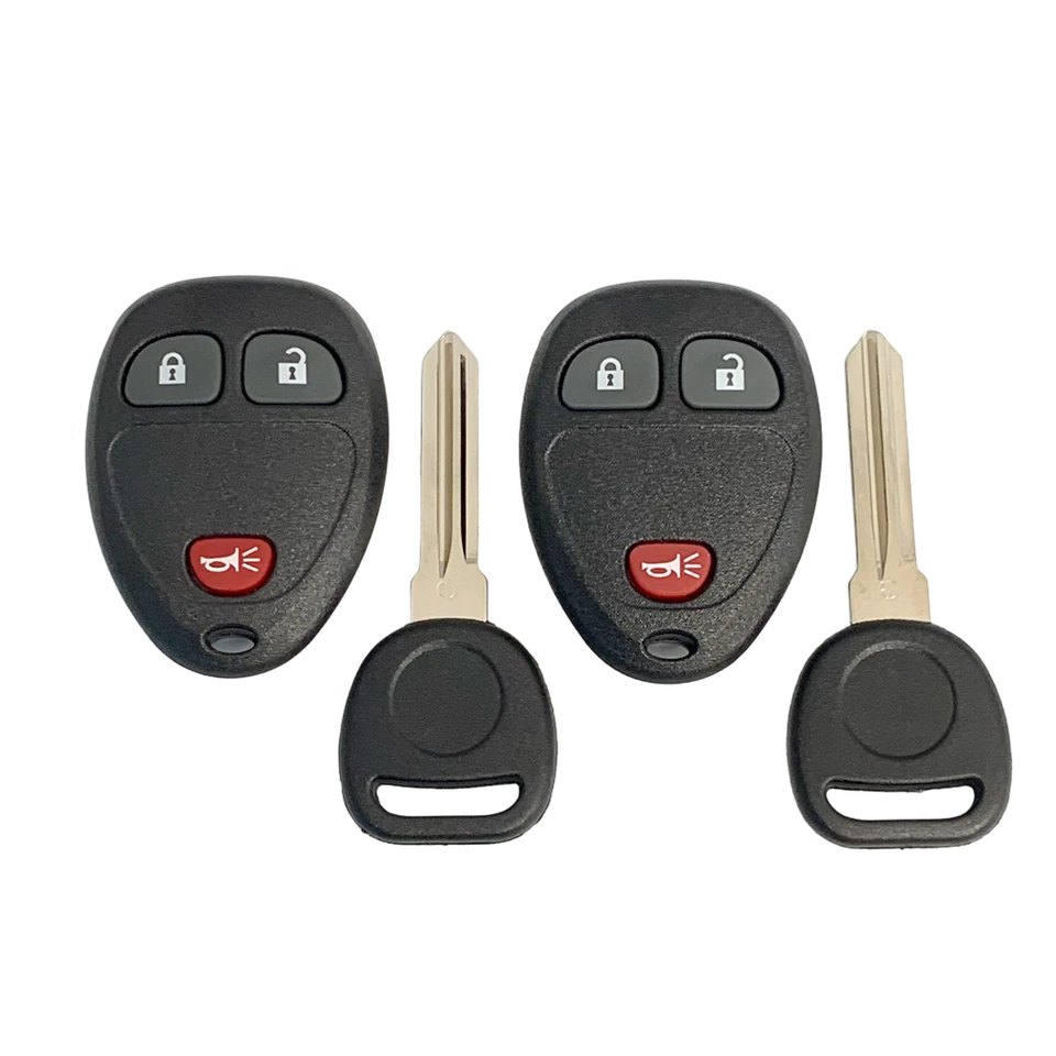 Controles remotos eletrônicos 2011 2012 2013 2014 Chevrolet Silverado 2 fabricante de equipamento original + chaves 3B 420 - Imagem 3 de 3