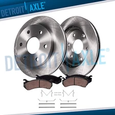 13.3" (338mm) Front Rotors + Brake Pads for 2003-2009 Toyota 4Runner Lexus GX470