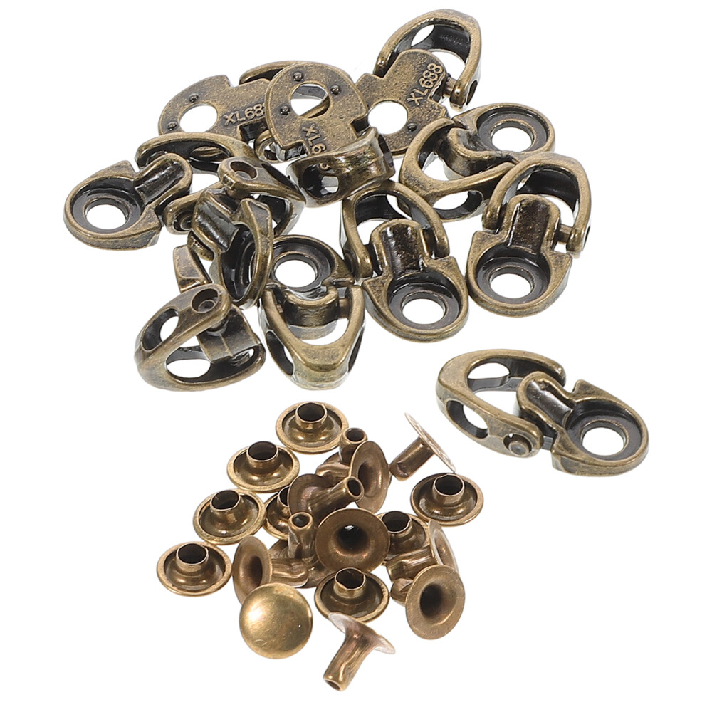 APL Kit riparazione occhielli stivali fibbia scarpe trekking 20 pezzi ganci raccordi lacci