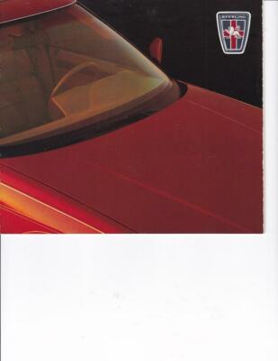 1986 Sterling Auto Line-Up Dealer 16 page Brochure & Technical Brochure