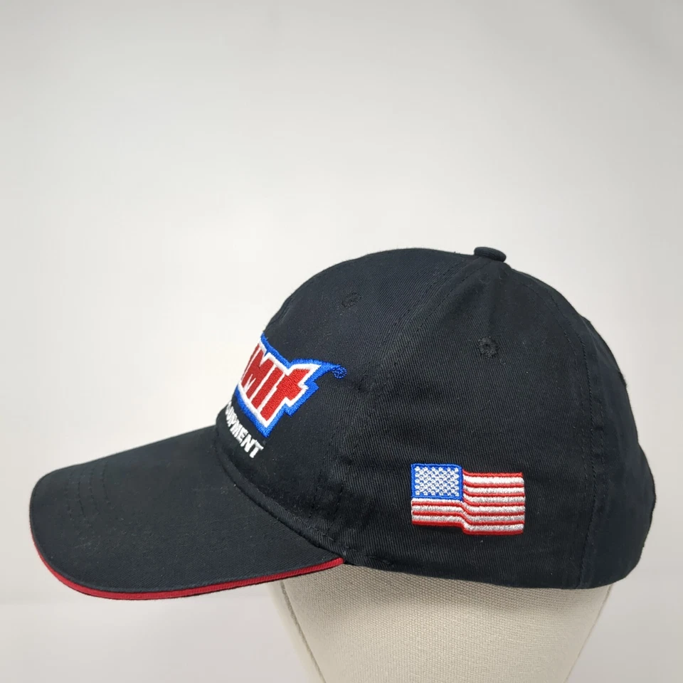 Кепка с ремешком Summit Racing Equipment черная один размер вышитая 6 панелей - Изображение 3 из 4