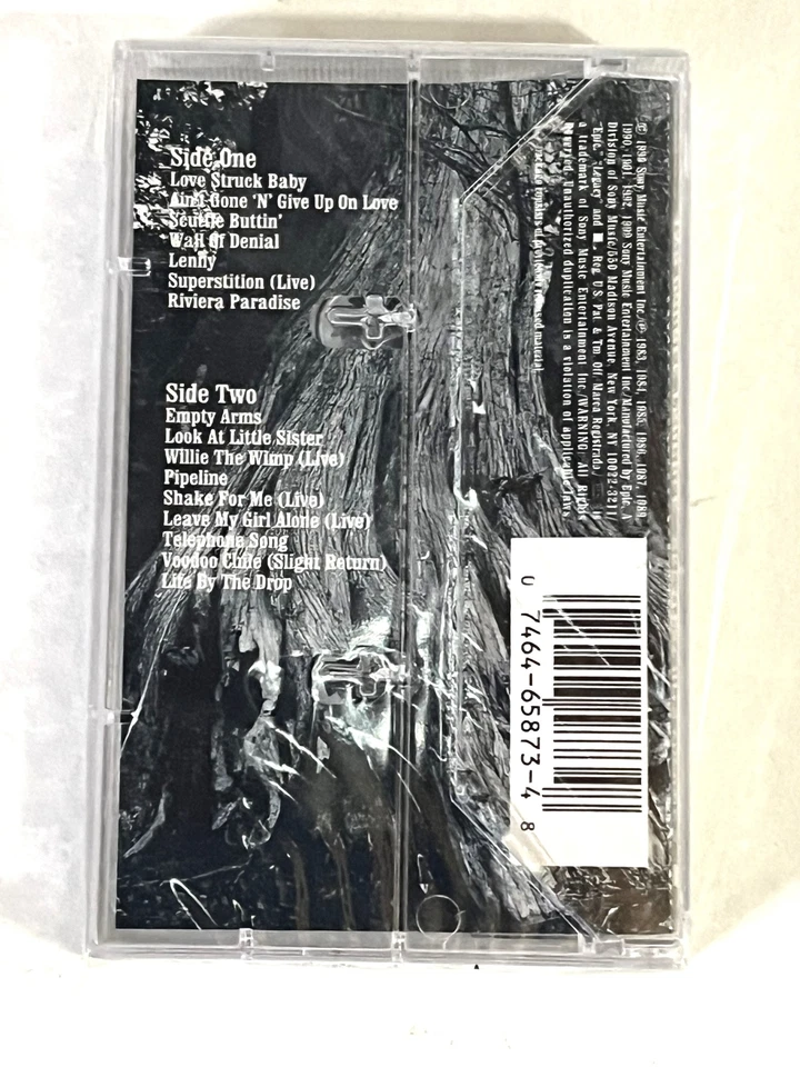 Stevie Ray Vaughan-Greatest Hits Vol. 2-1999 US Cassette-SEALED w/Sticker - Image 3 of 3