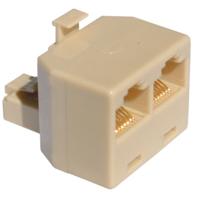 RJ45 Double Adaptor 8P8C - High-Quality Ethernet Connector for Network ...