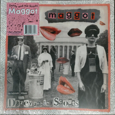 Dazey And The Scouts - Maggot (OPAQUE BLACK VINYL) - PUNK *SEALED*