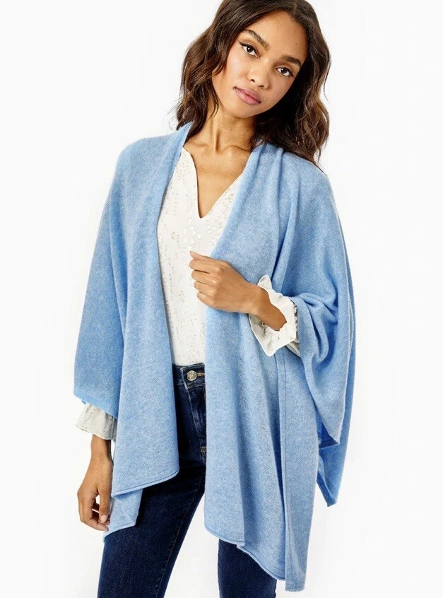 Sold Out NWT 228 Lilly Pulitzer Heathered Oxford Blue Terri
