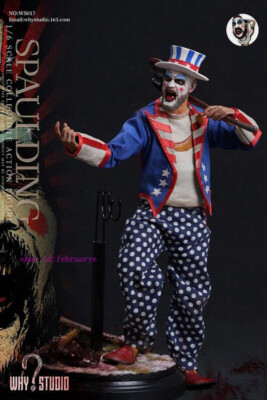 WHY STUDIO 1/6 キャプテン・スポールディング 新品 WS017 WHY STUDIO 1/6 WS017 Captain Spaulding Collectible Action