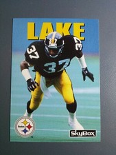 CARNELL LAKE 1992 SKYBOX FOOTBALL CARD # 123 C2451