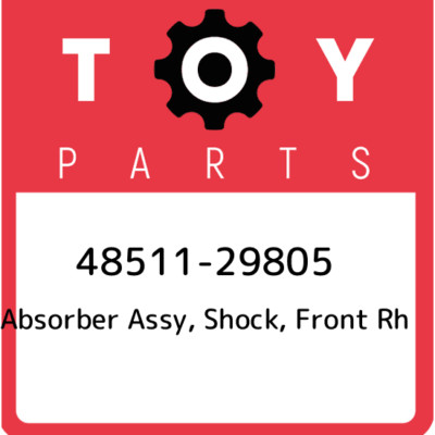 485115 Pin Code 48511-29805 Toyota Absorber assy, shock, front rh 4851129805, New ...