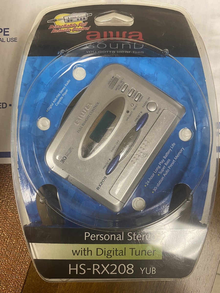 RARE AIWA HS-RX208 Stereo Radio Cassette Player - SEALED | eBay