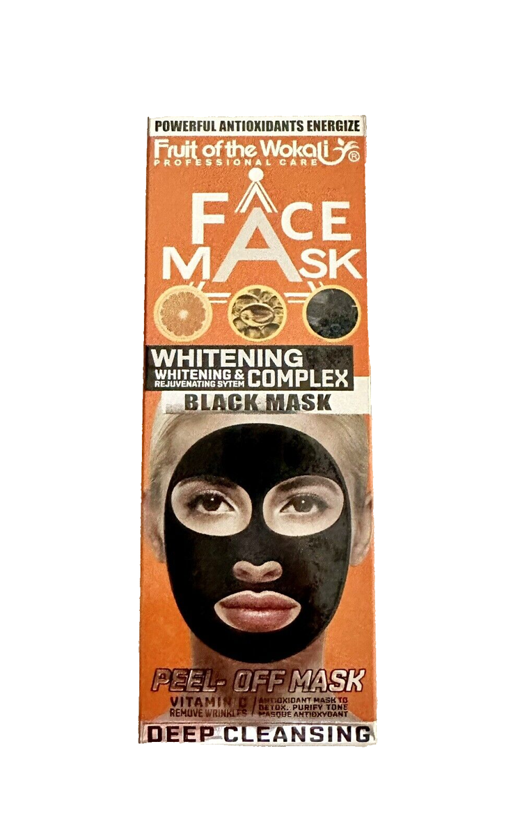 Fruit Of The Wokali Whitening Complex Face Peel-Off Black Mask 4.4