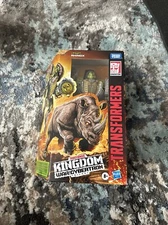 Transformers Rhinox Kingdom Beast Wars - Voyager Class Action Figure