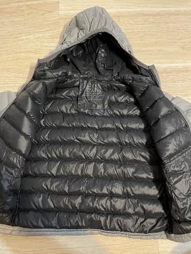 BN Tech Sport Puffer Coat Wind And Water Resistant Gray Size S - Picture 4 of 6