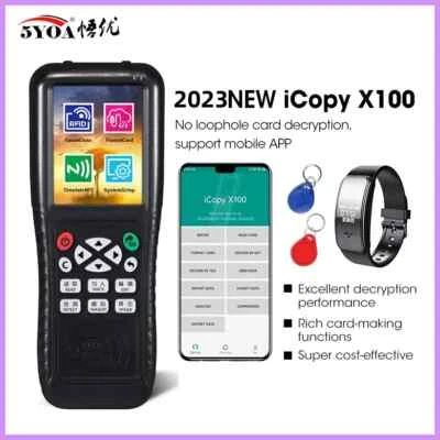 NFC Smart Card Reader Writer RFID Copier 125KHz 13.56MHz USB Fob Programmer Copy