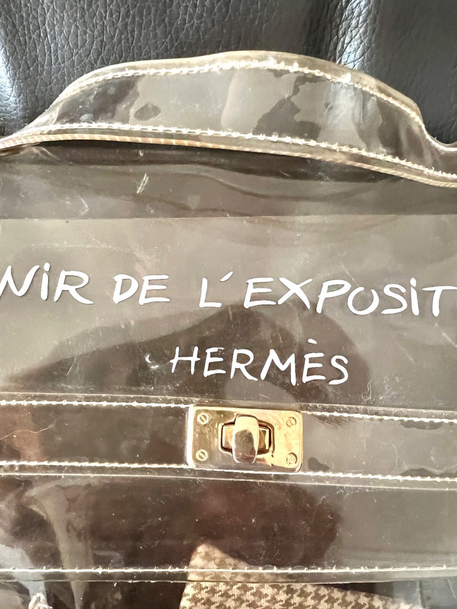 Hermes Kelly Transparent Birkin Bag Authentic Limited Edition