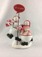 Weihnachten-Schneemann-Christmas-Deko-Dekofigur*Snowman-