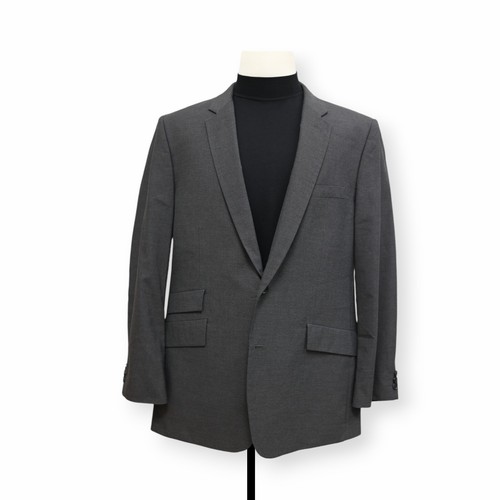 1926 ORIGINALS HAGGAR mens solid gray sport coat suit jacket blazer 46 L - Picture 3 of 16