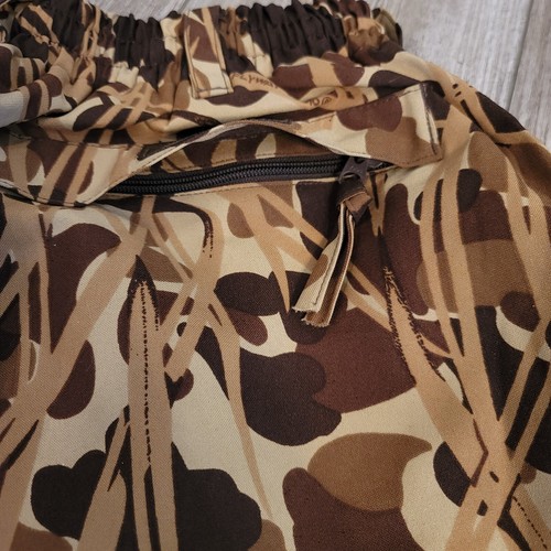 Gamehide Storm Hide Plus Pant Mens Large FlyAway Camo Duck Storm Hide Waterproof - Picture 7 of 16