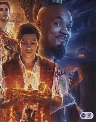 WILL SMITH - Aladdin - ACG Certified ORIGINAL SIGNED AUTOGRAMM